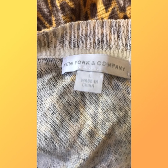 🐯NWOT🐯NEW YORK & CO., Cardigan🐯 - Picture 3 of 3